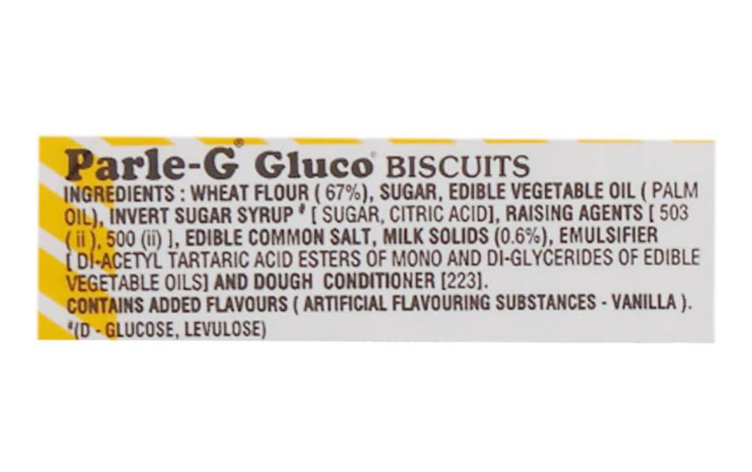 Parle - G Original Gluco Biscuits    Pack  250 grams